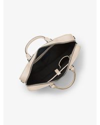 bryant large leather briefcase