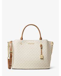 Borsa a mano Arielle grande con logoMichael Kors in Materiale sintetico |  Lyst