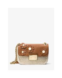 michael kors crochet bag