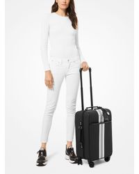 michael kors large logo suitcase