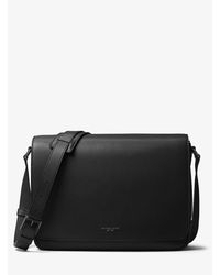 bryant large leather messenger