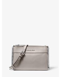Michael kors kenly large pebbled leather crossbody bag Clearance