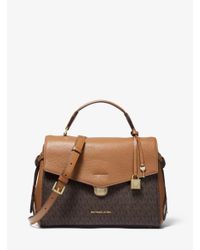 bristol medium logo satchel