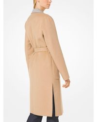 wool wrap coat michael kors