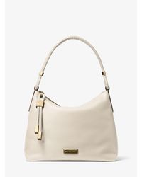 michael kors lexington medium pebbled leather shoulder bag
