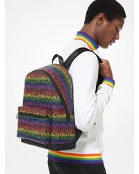 michael kors rainbow backpack