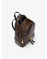 michael kors glossy backpack
