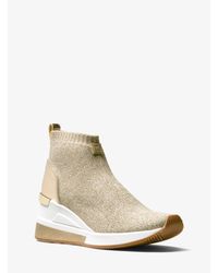 michael kors skyler sneaker booties