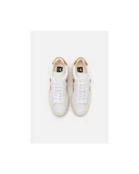 Veja Platte Schoenen in het Wit voor heren - Lyst