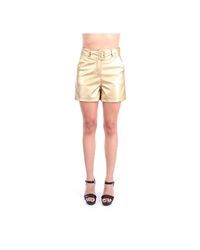 Liu Jo Bermuda Shorts in het Geel - Lyst