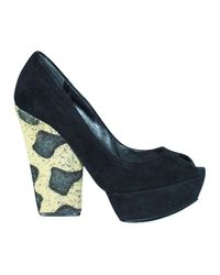 Escarpins DIOR 38,5 noir - 6902625