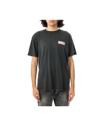Photoprint T-Shirt Dm0Dm10619.bds Tommy Hilfiger pour homme en coloris Noir  - Lyst
