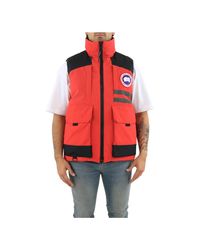 canada goose chaleco transparente