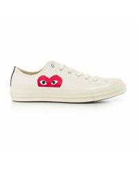 Comme des Garçons Play Big Heart High Top Sneakers - Schoenen.nl