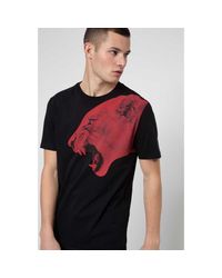 Camiseta gráfica Pantera Negro BOSS by HUGO BOSS de hombre de color Negro |  Lyst