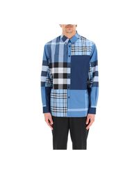 Gucci Shirt in het Blauw voor heren - Lyst