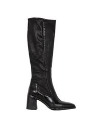 Western boots laarzen in de kleur blauw voor dames in de uitverkoop|  KLEDING.nl