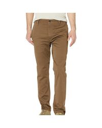 Levi's Broek Slim Fit Broek Stretch in het Bruin voor heren - Lyst
