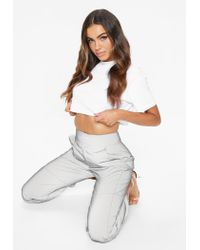 Reflective trousers missguided Clearance