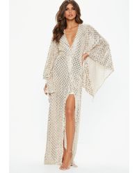 gold kimono dress