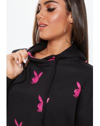 playboy repeat print hoodie