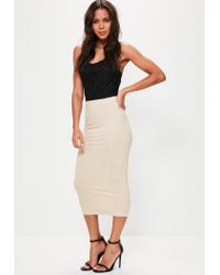 longline midi skirt