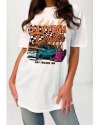 Graphic oversized tshirt clearance
