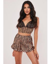 tiger print bralette