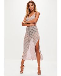 gold distressed knitted dress