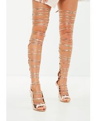 high gladiator heels