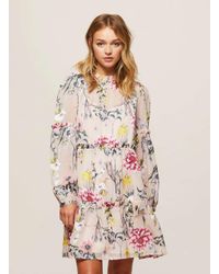miss selfridge pink floral dress off 61 
