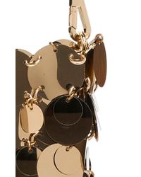 Paco Rabanne Metallic Mirrored Metal Chain Mail Crossbody Bag