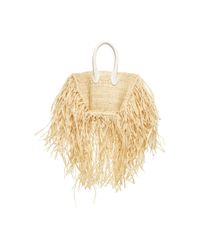 Jacquemus Multicolor Le Petit Baci Raffia Bag