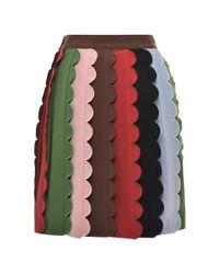 Vivetta Synthetic Graziella Mini Skirt in Black | Lyst