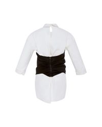 Hellessy Black Franco Bustier Top