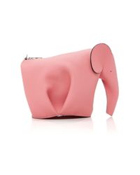 Loewe | Pink Elephant Shoulder Bag | Lyst