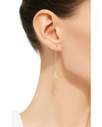 Andrea Fohrman | Yellow Crescent Moon Earrings | Lyst