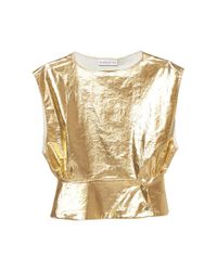 Wanda Nylon | Dany Metallic Top | Lyst