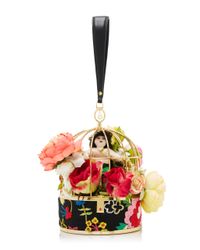 Ines Figaredo Multicolor Container Manila Purse