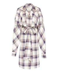 Johanna Ortiz Multicolor Memoria Del Viento Trench Coat