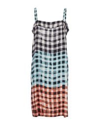 Warm Multicolor Noon Sleeveless Slip Dress