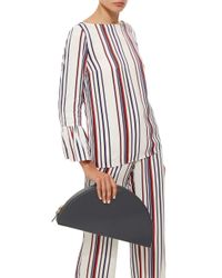 Marvais Blue Simona Clutch