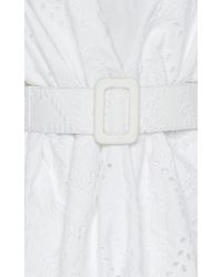 off white sangallo dress