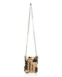 Paco Rabanne Metallic Mirrored Metal Chain Mail Crossbody Bag