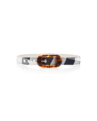 Cult Gaia Blue Maisie Skinny Belt
