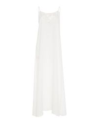 La Costa Del Algodón White Misha Night Dress