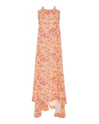 Cult Gaia Pink Rosa Trapeze Dress