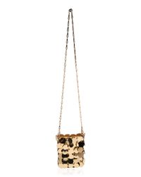 Paco Rabanne Metallic Mirrored Metal Chain Mail Crossbody Bag