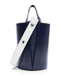 Danse Lente Blue Mini Lorna Bucket Bag