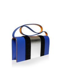 PERRIN Paris Blue La Vintage Clutch